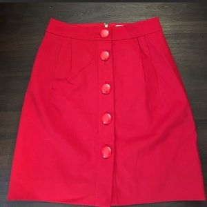 Kate Spade ♠️ beautiful red skirt